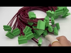 Στρογγυλά δακτυλικά τερματικά σύρματα με υλικό PVC Jacket