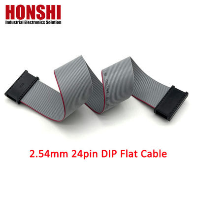 IDC αρσενικό σύνδεσμο 6 8 10 12 14 16 18 26 40 Pin 2.54mm Pitch Dip Flat Ribbon Cable