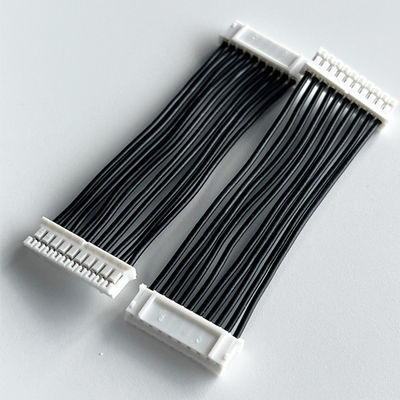 Μαύρο σύρμα συναρμολόγηση JST PH 2.0 10 Pin αρσενικό θηλυκό σύνδεσμο πρίζας