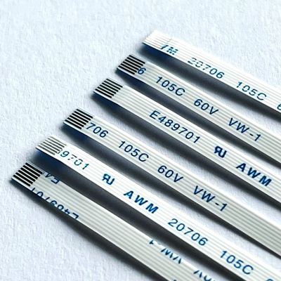 Προσαρμοσμένο καλώδιο FFC Flat Ribbon UL20624 80c 60v 40 Pin FPC για αυτοκίνητα