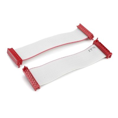 PVC Polyester 28AWG επίπεδο καλώδιο 1.27mm Micro Connector 8 πιν IDC καλώδιο