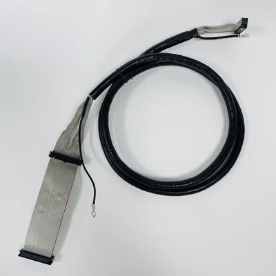 2.54mm Pitch Black Ribbon Flat Cable με UL2651 28awg IDC συνδετήρα