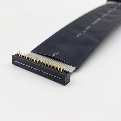 D Sub 9 Pin Flat Electrical Cable 28AWG Straight Serial RS232 Ribbon Cable Ηλεκτρικό καλώδιο 28AWG