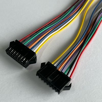 Προσαρμόσιμο JST SM2.5 8 Pin Connector Electrical Wire Harness Assembly ul1007 24awg