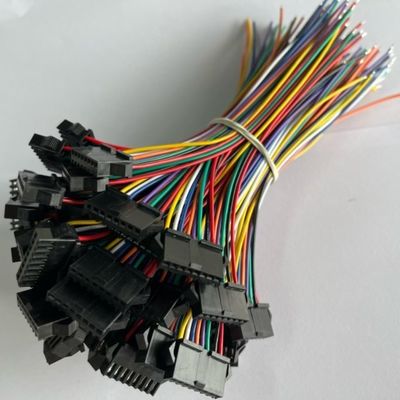 Προσαρμόσιμο JST SM2.5 8 Pin Connector Electrical Wire Harness Assembly ul1007 24awg