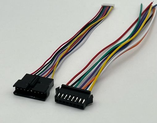 Προσαρμόσιμο JST SM2.5 8 Pin Connector Electrical Wire Harness Assembly ul1007 24awg