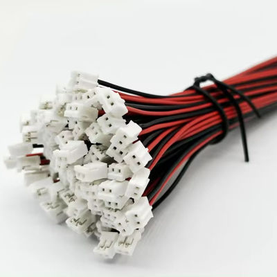 Προσαρμοσμένο συρματόπλεγμα JST PH 2.0 2 Pin Connector Electrical Cable Assembly