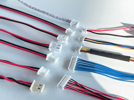 UL1007 1015 20 - 26awg Συγκρότημα συστοιχιών συρμάτων JST PHD 2.0mm 16 Pin Connector