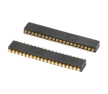 1.27 χιλιοστόμετρο H3.8 χιλιοστόμετρο Pogo Pin Connector Brass C6801 Υλικό 12 Pin Connector με ακρίβεια