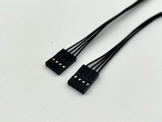 Προσαρμοσμένο μήκος ηλεκτρικού σύρματος Dupont 4 Pin για JST SH 1.0 4 Pin Connector