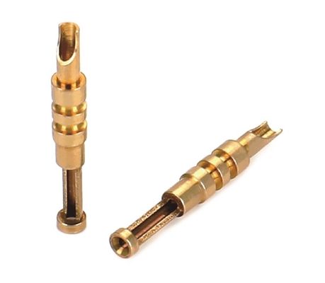 Προσαρμοσμένα CNC Brass Pin High Voltage EV Charging Contact Plug Γυναικεία πινάκια