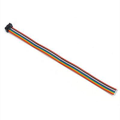Προσαρμοσμένο 2.54mm 12 Pin Ribbon Cable IDC Socket UL2651 28AWG Flat Wire Assembly