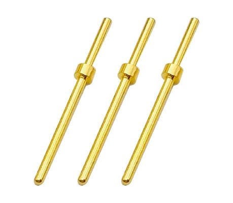 Συνδετήρες Εργαστικές καρφίτσες 2.0x18.5mm Χρυσό επιχρυσωμένο τερματικό καρφίτσες Κουδούνιες καρφίτσες σημείων επαφής
