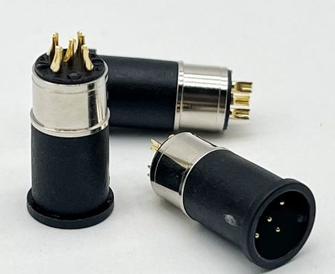 M12 5 Pin Γυναικείο και αρσενικό πίνακα Mount Multi Pin κυκλικές καλωδιακές συνδέσεις Αδιάβροχο