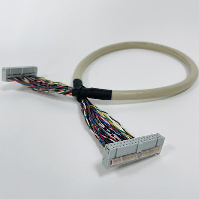 UL20706 IDC Στρογγυλό καλώδιο 34pin 40pin Pitch 2.54mm IDC σύνδεσμος για ηλεκτρονικά
