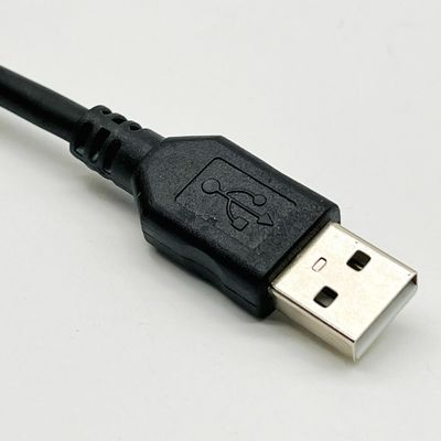 Συγκρότημα καλωδίου σχήματος USB 1m UL2725 28Awg για ταχεία συγχρονισμό δεδομένων και φόρτιση