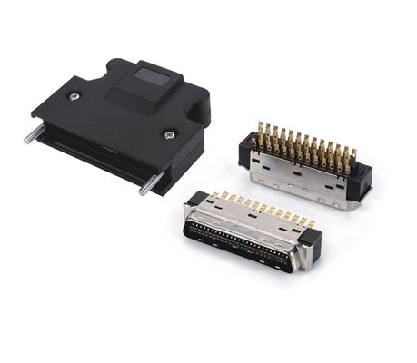 Συνδέτης SCSI 14 20 26 36 50pin Solder αρσενικός συνδετής SCSI με βίδες