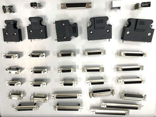 Συνδέτης SCSI 14 20 26 36 50pin Solder αρσενικός συνδετής SCSI με βίδες