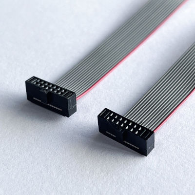 1.27mm επίπεδο καλώδιο IDC 10 πιν - 100 πιν συσσωρευτικό καλώδιο κορδέλας προσαρμοσμένο μήκος