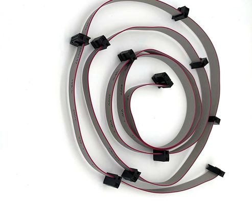 Προσαρμοσμένο 6 Pin - 64P IDC Flat Cable Assembly 2.54mm Πίτσα καλώδιο κορδέλας