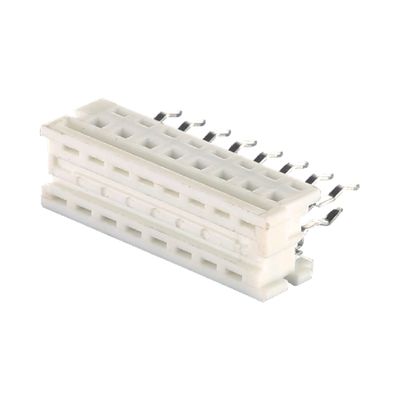 6 έως 24 πιν καλώδιο λωρίδας 2.54mm UL2651 λευκό καλώδιο λωρίδας IDC