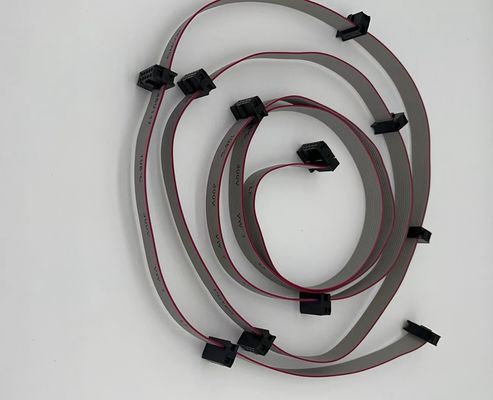 6 έως 24 πιν καλώδιο λωρίδας 2.54mm UL2651 λευκό καλώδιο λωρίδας IDC