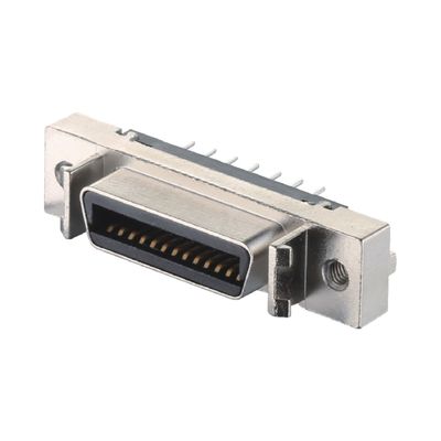 HPCN Wire To Board Connector MDR SCSI Pitch 1.27mm 14 Pin Άνδρας Γυναίκα Σύνδεσμος