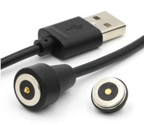 Υψηλό ρεύμα 3.0α καλώδιο φόρτισης USB 2 πιν κυκλικό προσαρμογέα φόρτισης ισχύος μαγνητικό πιν Pogo