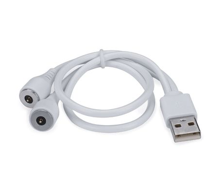 Υψηλό ρεύμα 3.0α καλώδιο φόρτισης USB 2 πιν κυκλικό προσαρμογέα φόρτισης ισχύος μαγνητικό πιν Pogo