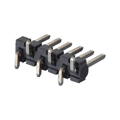 3.96mm Χρυσό επιχρυσωμένο PCB Pin Header Connector Single Row SMT Τύπος 2 - 20 Pin H3.2mm