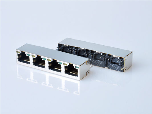 8p8c RJ45 Jack Connector PCB Mount Για Δίκτυο Socket Διαδίκτυο Μονουλάριο Χαλκού