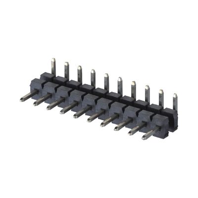 3.96mm Χρυσό επιχρυσωμένο PCB Pin Header Connector Single Row SMT Τύπος 2 - 20 Pin H3.2mm