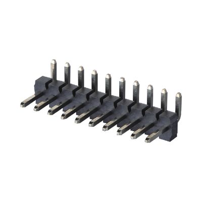 3.96mm Χρυσό επιχρυσωμένο PCB Pin Header Connector Single Row SMT Τύπος 2 - 20 Pin H3.2mm