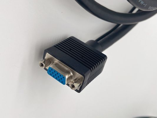ODM VGA καλώδιο προς τον άνδρα 15 Pin D SUB καλώδιο θηλυκό DB15 UL20276 καλώδιο
