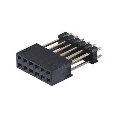 2.0mm Πίτσα διπλή σειρά 180 μοίρες Δελτίο προς το Δελτίο Συνδετήρα Γυναικεία Pin Header Συνδετήρα
