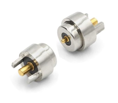 DC12V Μαγνητικός Πιν Πωγκό Ανερόστερος Δεξιά Γωνία Dip Spring Loaded Connector