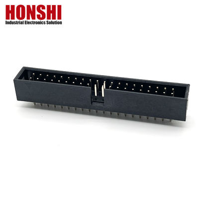 2.54mm Box Header Connector H8.8 40P Χρυσό επιχρυσωμένο ηλεκτρικό διπλό δέκτη