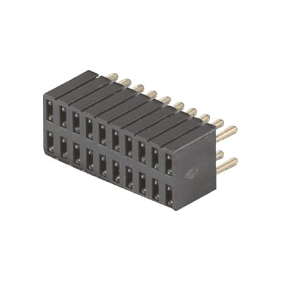 1.27x2.54mm SMD Type Board To Board Connector 2x2 2x50pin Γυναικεία σύνδεση επικεφαλίδας πιν