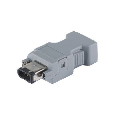 SM-6P αρσενικός σύνδεσμος I / O CN3 Server IEEE 1394 θηλυκός σύνδεσμος τύπος συγκόλλησης
