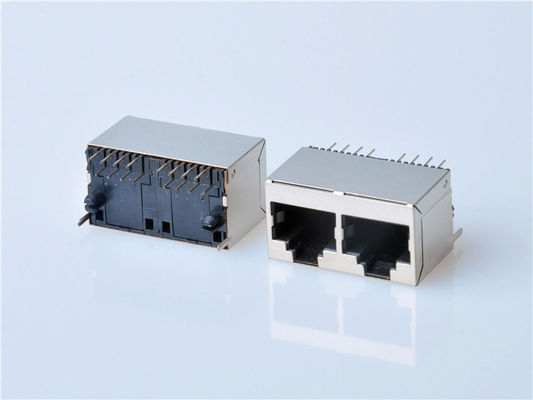 8p8c RJ45 Ethernet Connector 1x1 Ports Γυναικεία RJ45 Jack Χωρίς μαγνητικά