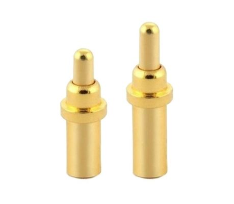Προσαρμοσμένο 5.08mm Pitch Pogo Pin Connector αρσενικό 8 Pin 4.0mm Τρεις σειρές άνοιγμα φορτωμένο