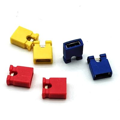 Οχηματικό Mini Jumper Connector Board to Board Γυναικεία πρίζα 1.27mm 2mm 2.54mm Pitch Μαύρο Κόκκινο Κίτρινο με Ni Plating