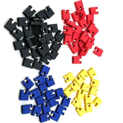 Οχηματικό Mini Jumper Connector Board to Board Γυναικεία πρίζα 1.27mm 2mm 2.54mm Pitch Μαύρο Κόκκινο Κίτρινο με Ni Plating