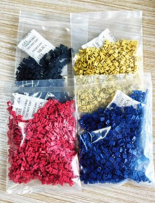 3A-5A 2.54mm Πίτσα Μίνι Jumper ύψος 6.0mm Κόκκινο Μπλε Κίτρινο Μαύρο με ανοιχτό κάλυμμα