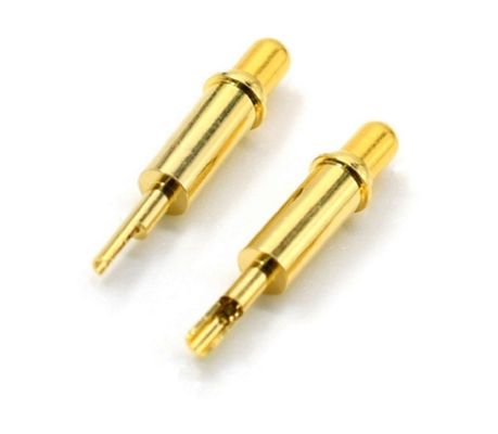 2.54mm Pitch Γυναικεία 6 Pin PCB Connector Άνοιξη φορτισμένο Pogo Pin Connector Smt Τύπος
