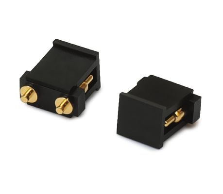 Προσαρμοσμένο 2.54mm Pitch Male 6 Pin 1.5mm PCB Connector Πηγή φορτισμένο Pogo Pin Connector