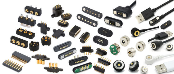 DC12V Pogo Pin Connector 2.54mm 2pin αρσενικό με κάλυμμα Pogopin Single Row Right Angle Dip