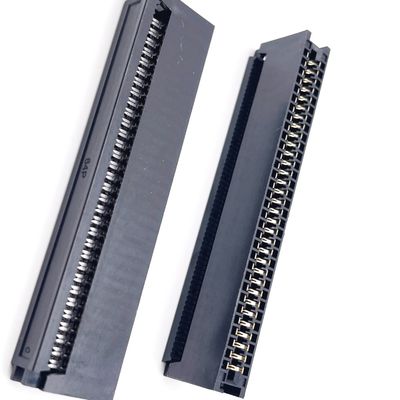UL2651 28AWG Κονέκτης άκρου κάρτας 10 - 64 καρφιάς Κονέκτης καλωδίου λωρίδας 2,54mm Pitch