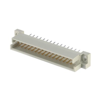 2x32P 2.54mm Din 41612 Connector 2 Row 64 Pin αρσενικό ευθεία μέσα από τρύπα Dip