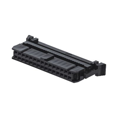 2.0mm Pitch IDC PCB Connector 6 - 64 Pin Μαύρη θηλυκή πρίζα επίπεδο καλώδιο FC πρίζα